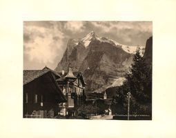 Schroeder & Cie, Zürich, um 1895, Grindelwald Hôtel 990