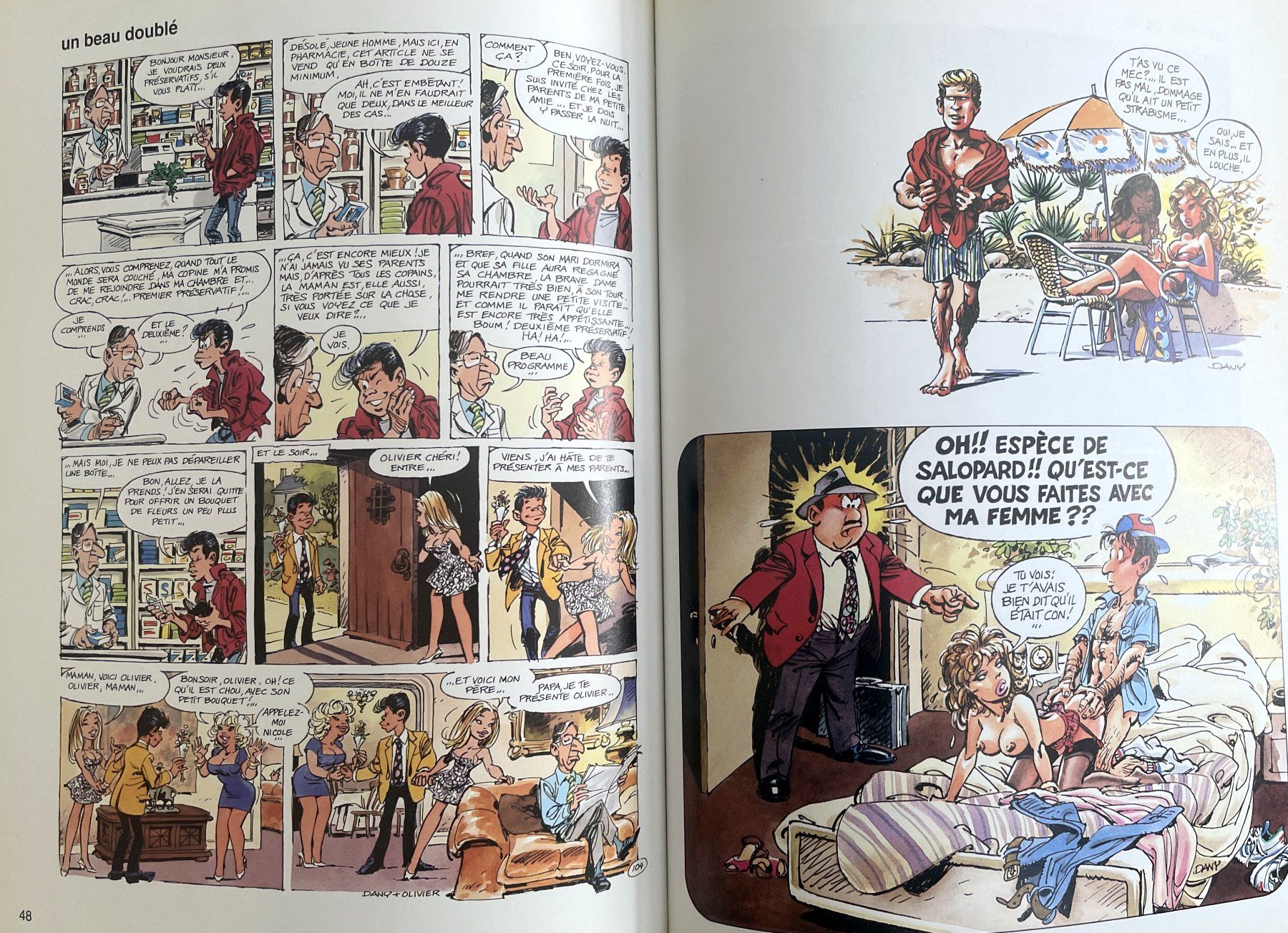 Fumetti: Vous n'avez pas honte?  Dany - E.O. 1994 BD érotique – Usato da Savagnier venduto da Ne2065 3