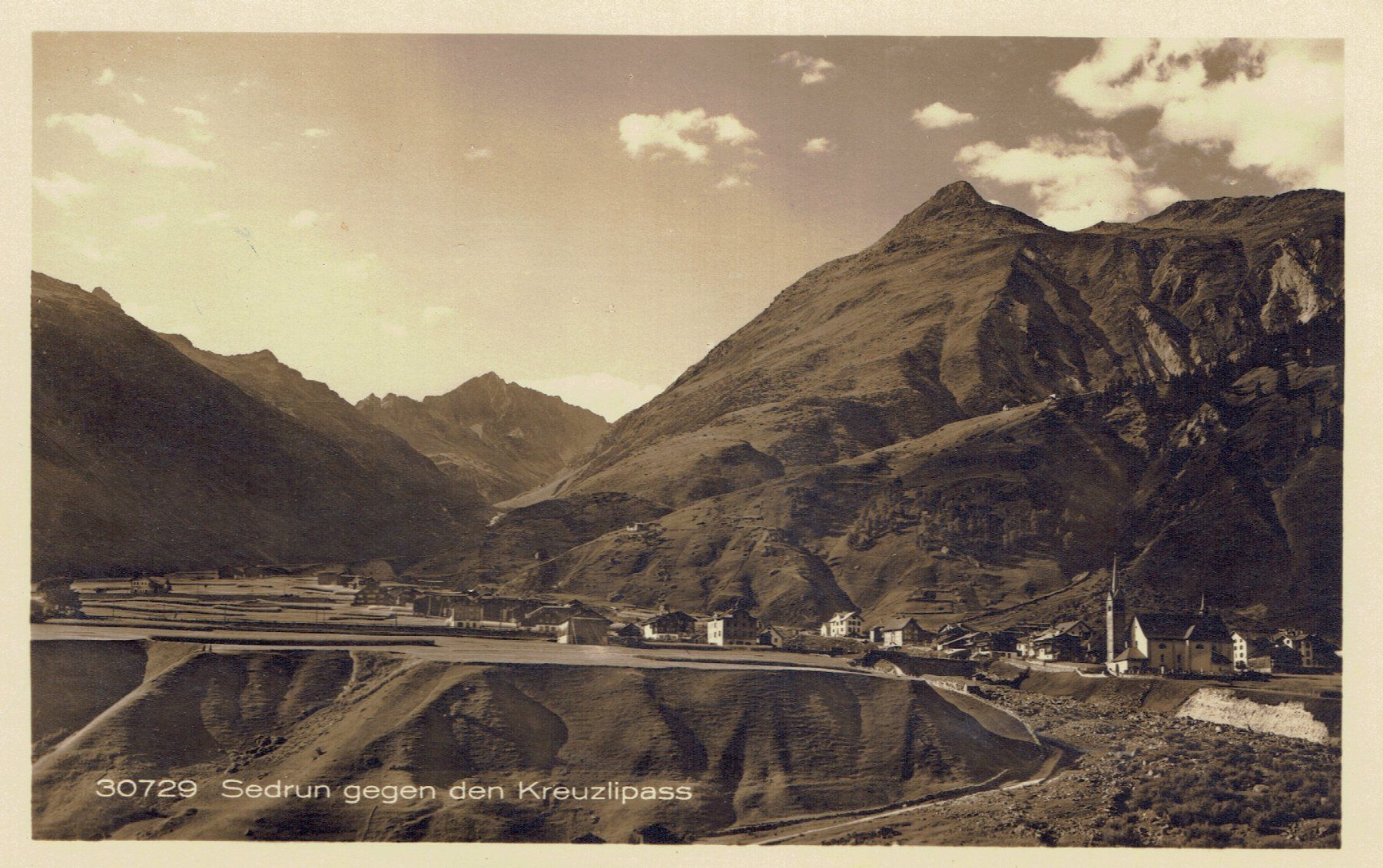 Cartoline postali: Sedrun GR, um 1925 – Usato da Otelfingen venduto da Schmitte9
