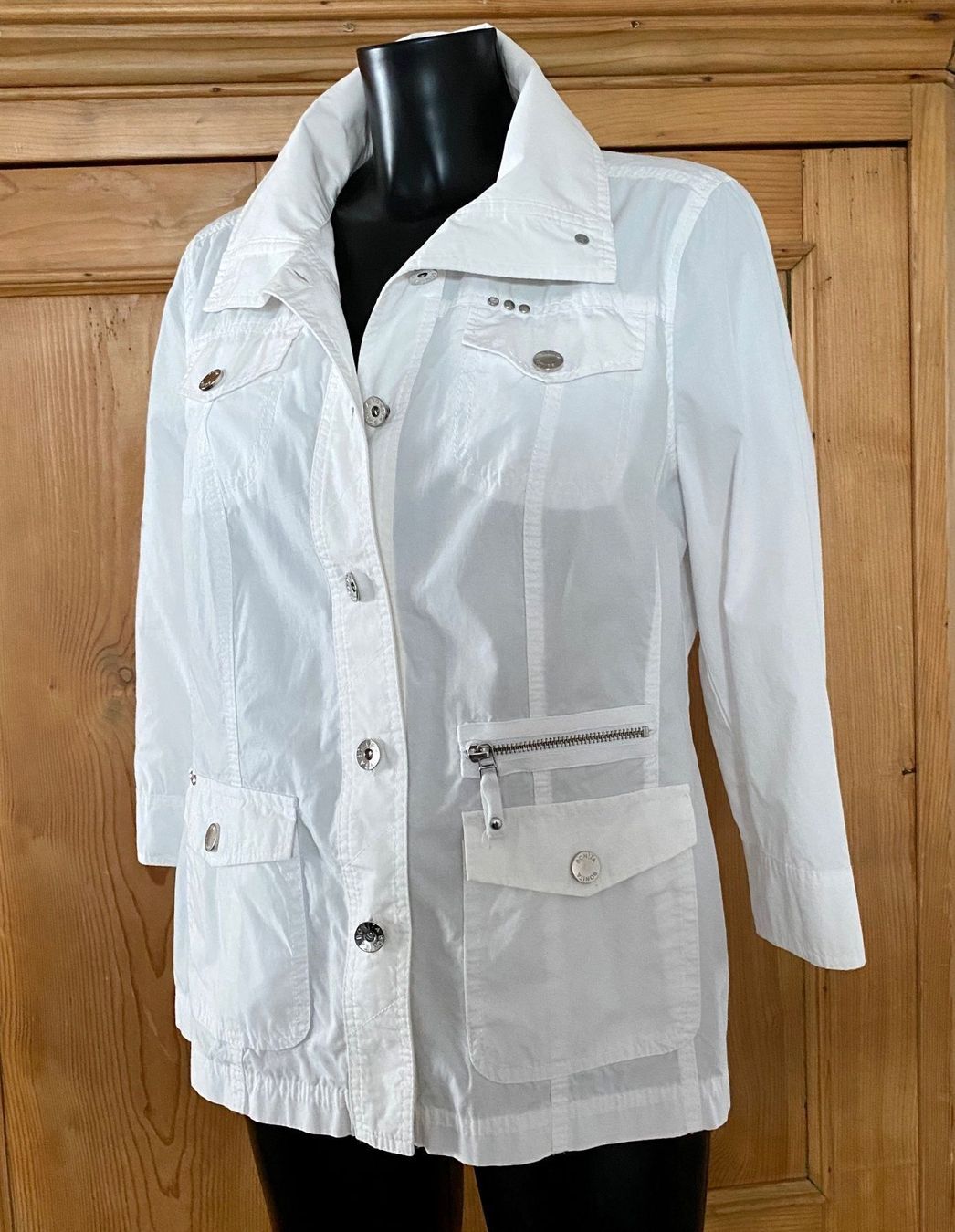 Bonita Blusen: Gr 38 BONITA Bluse Jacke weiss – Gebraucht aus Rickenbach b. Wil von sunneschii_