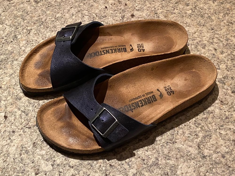 birkenstock madrid 40 schwarz