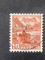 Schweiz 1945 Chillon 10 Rp. 257RM Bedarf Rolle J5...
