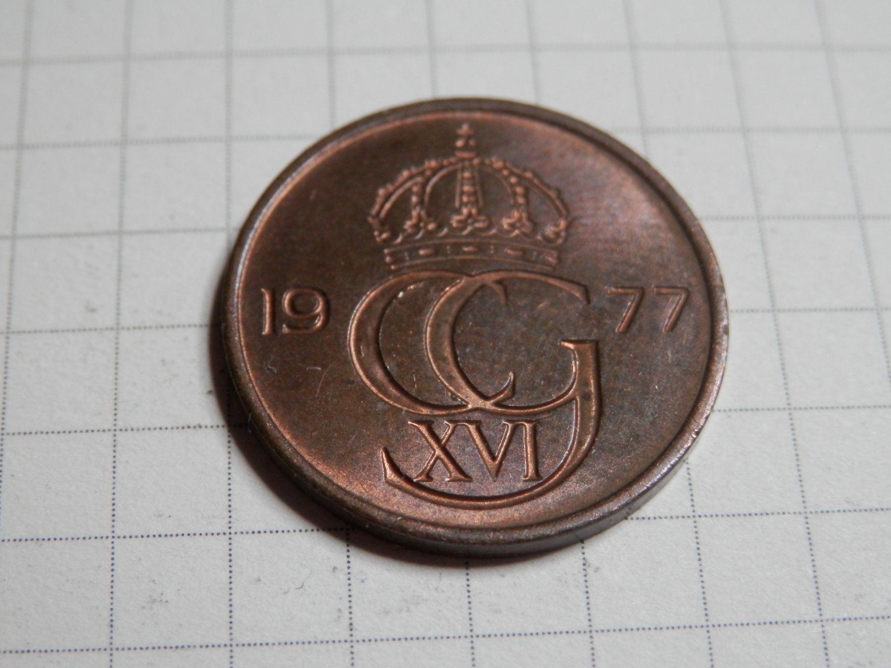Tutti le monete: Schweden  5 Öre, 1977 – Usato da Weiach venduto da weiach81