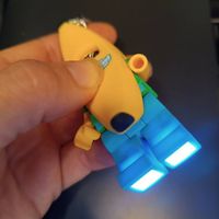 Porte-clés Playmobil avec led