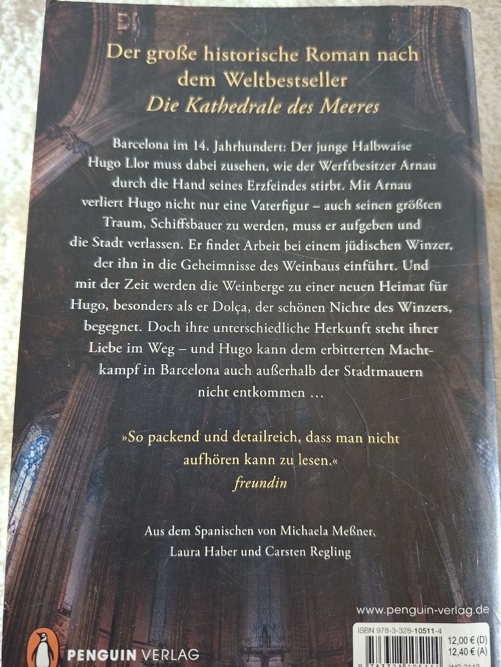 Libri: Ildefonso Falcones Historische Romane – Usato da Grindelwald venduto da carro5 1