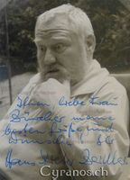 Hans Dieter Zeidler (1926-1998) Schauspieler - sign. Foto