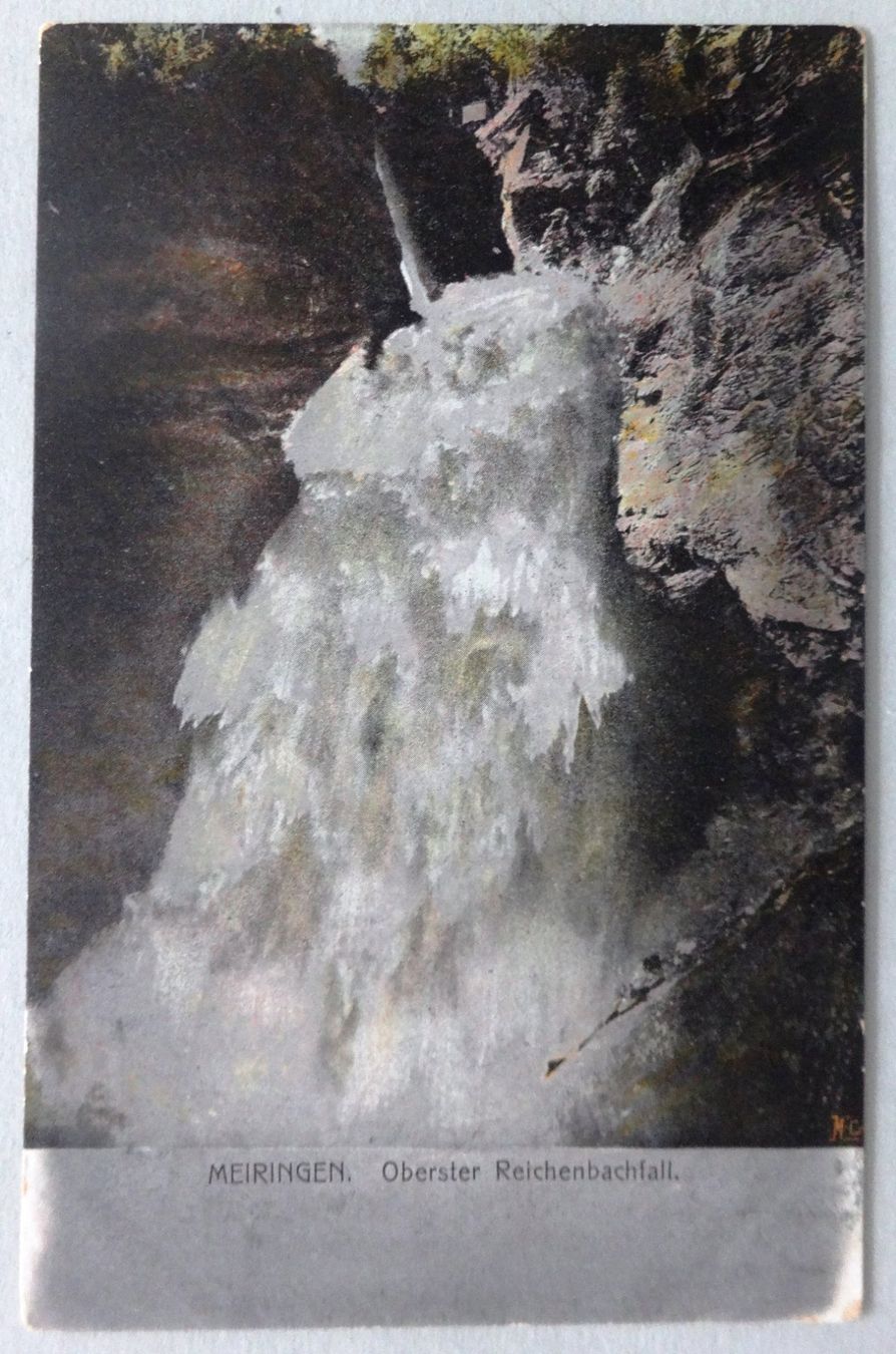 Cartoline postali: Meiringen, Oberster Reichenbachfall – Usato da Fétigny venduto da Billy2miny