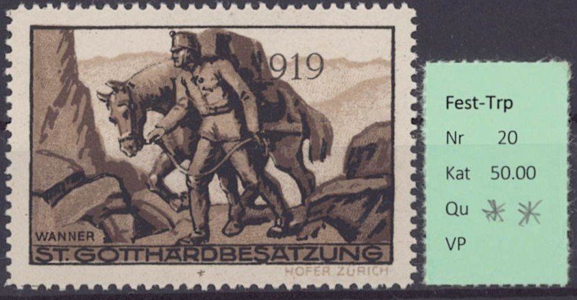 Tutti i francobolli: Steckkarte I. WK 1914/18 .... – Usato da Bazenheid venduto da Sunneschy07
