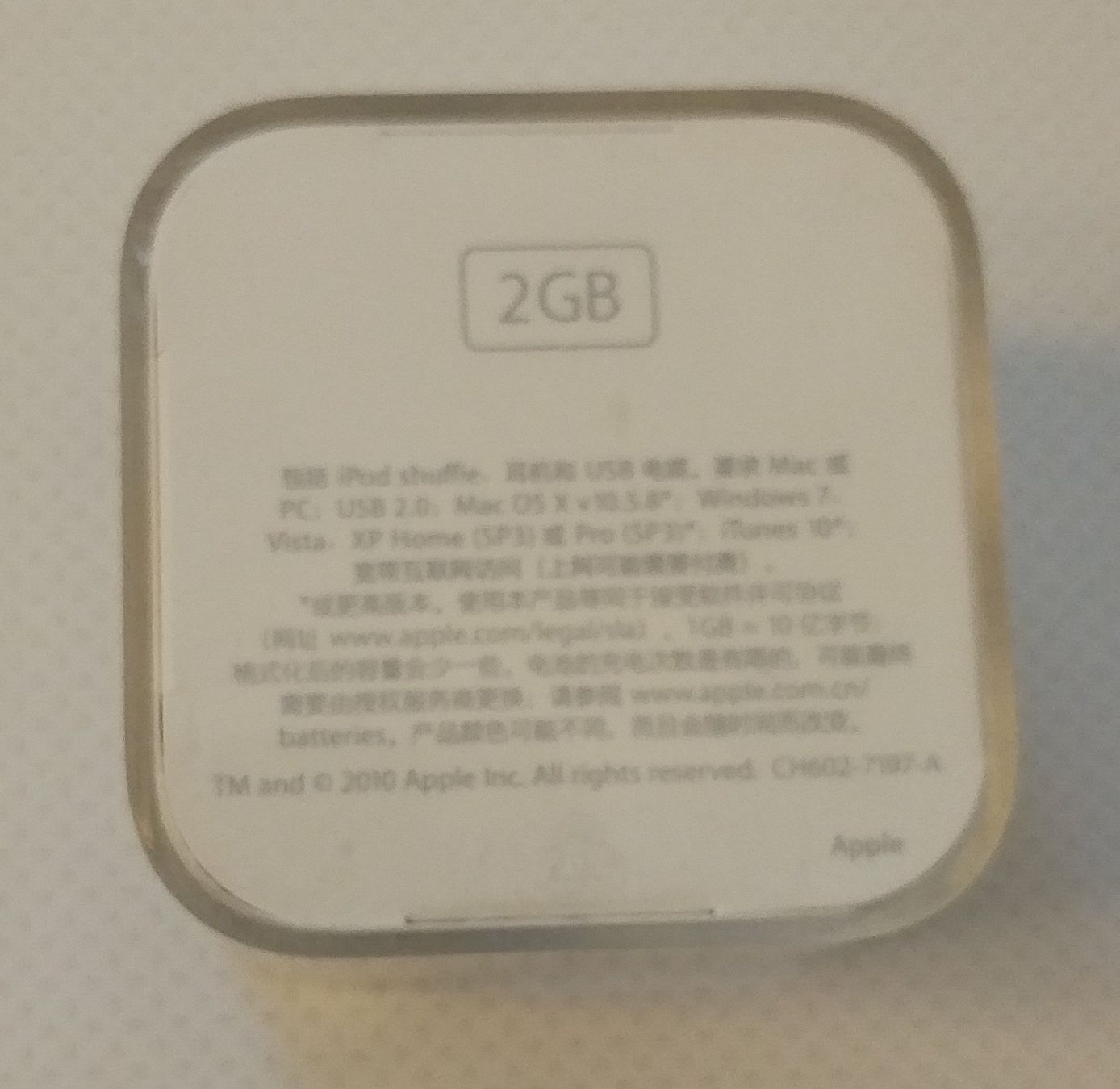 Apple Lettore multimediale portatile: iPod Shuffle Or, 4e génération – Nuovo (secondo la descrizione) da Genève venduto da drxingj 6