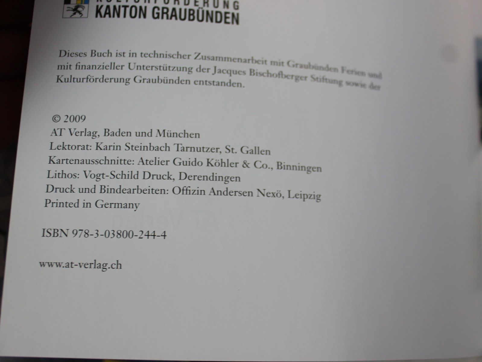 Libri: Das grosse Wanderbuch Graubünden AT Verlag – Usato da Härkingen venduto da sammelbecken 1