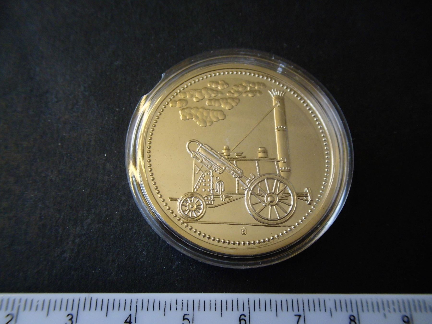 Medaglie: versilberte Medaille PP in Schutzhülse, Spanisch-Brötlibahn – Nuovo (secondo la descrizione) da Hinterforst venduto da Rohusri 1