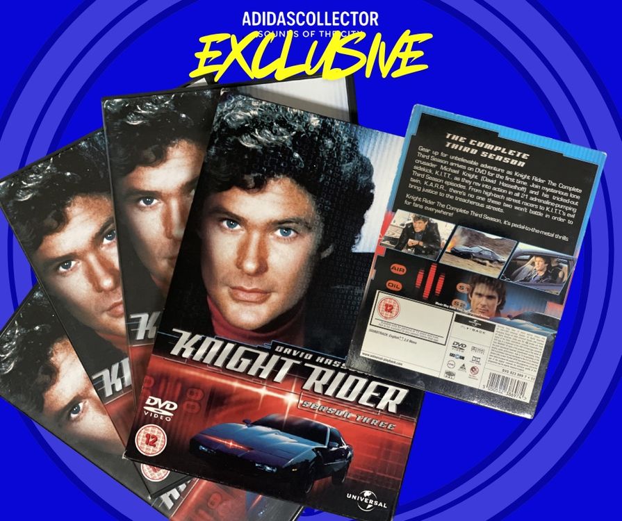 Knight Rider Season 3 DVD Box (6) Hasselhoff KITT Action Rar (Gebraucht ...
