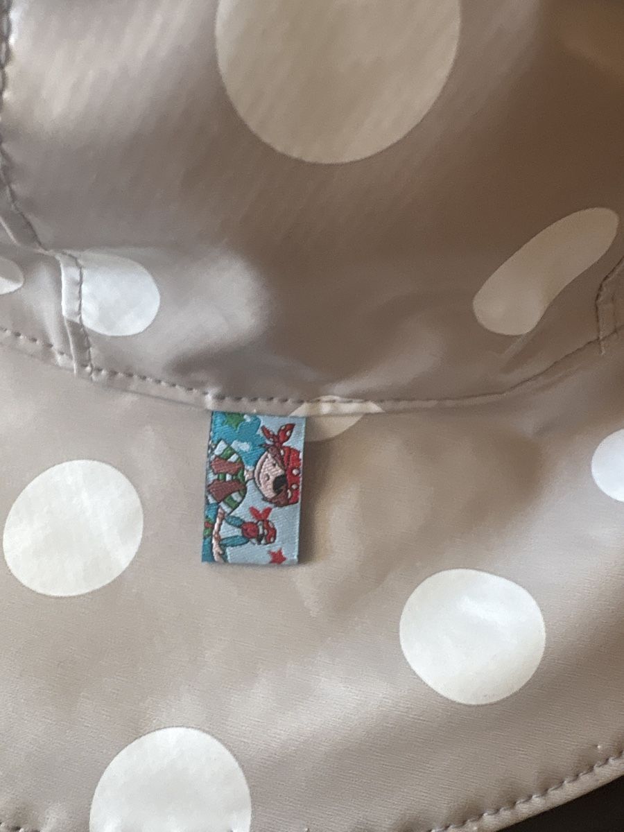 Altro abbigliamento per bambino: Gepunkteter Regen Hut Selbstgemacht – Nuovo (secondo la descrizione) da Knonau venduto da ReMaaaan 1