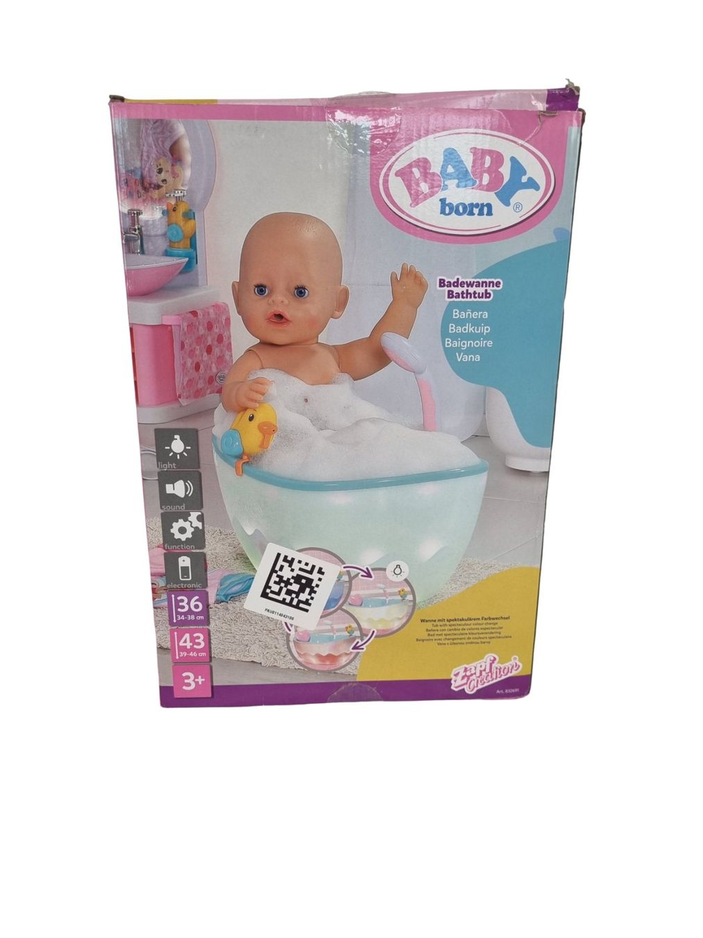 Spielzeuge: BABY BORN Badewanne – Neu (gemäss Beschreibung) aus Wangen b. Olten von Restwert_Wangen 6