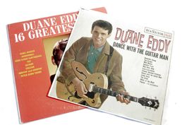 2x DUANE EDDY, 33 RPM Vinyl LPs aus der Zeit, >VG/VG