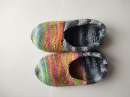 Filzpantoffeln neu Einzelstück  Grösse 37/38