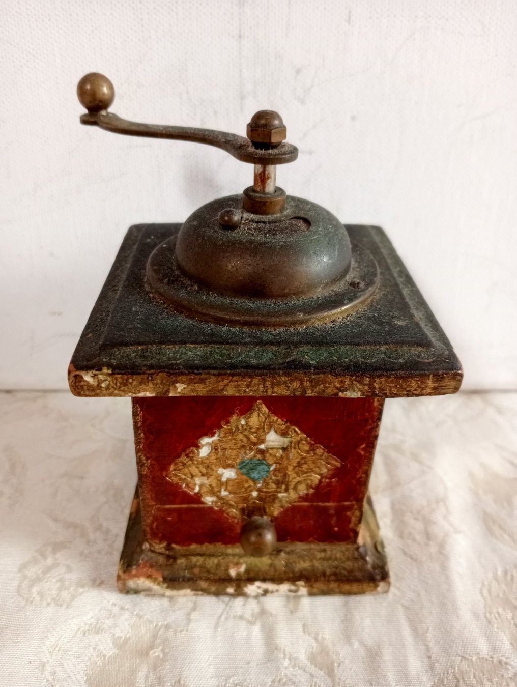 Elettrodomestici da cucina: Antike Pfeffermühle Italy Florence Shabby Chic – Usato da Oberdorf BL venduto da Barocki888