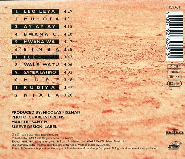CD: CD Khadja Nin - S/t (1992) – Usato da Möriken AG venduto da mineralia 1