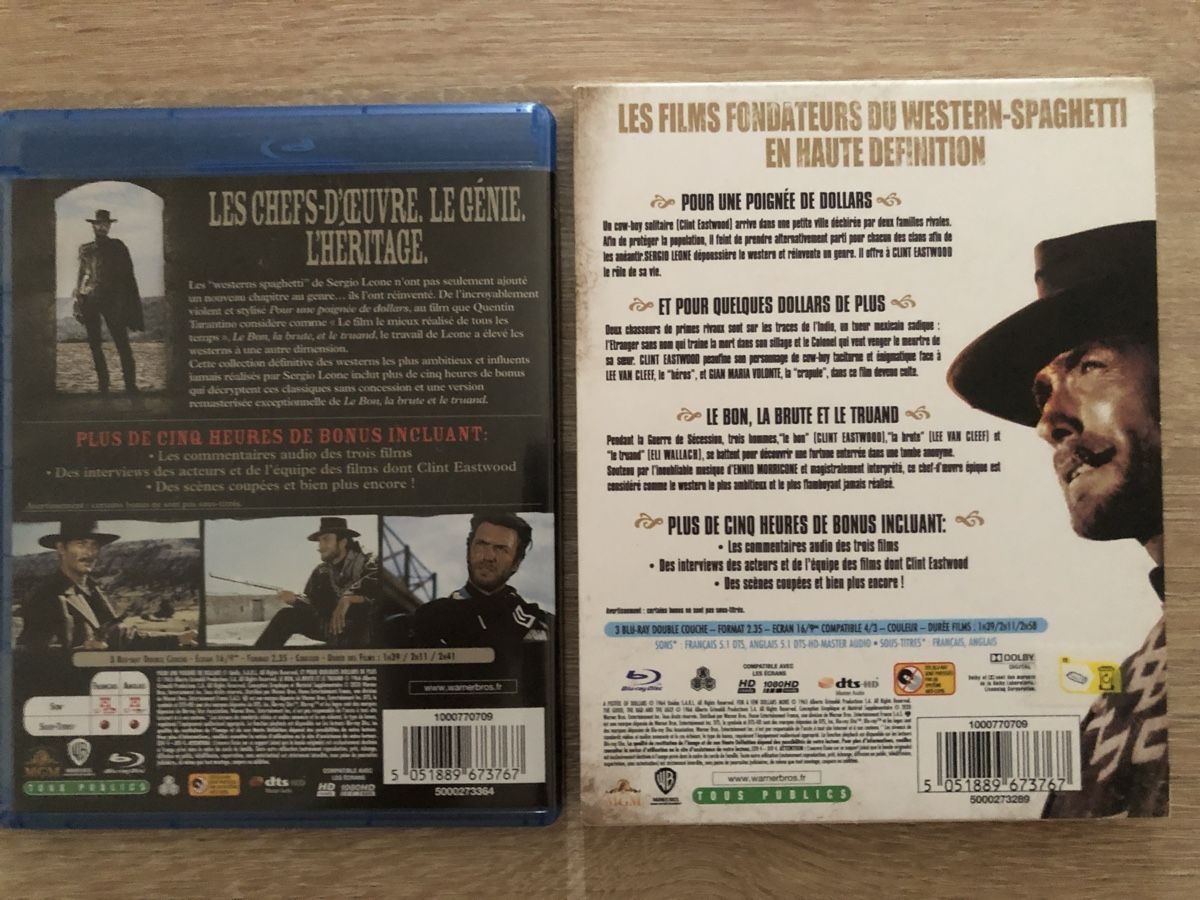 Alle DVDs: La trilogie du dollar 3 blu-ray  – Neu (gemäss Beschreibung) aus Petit Lancy von manho79 2