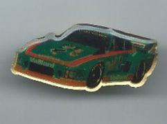 Rennwagen Pin
