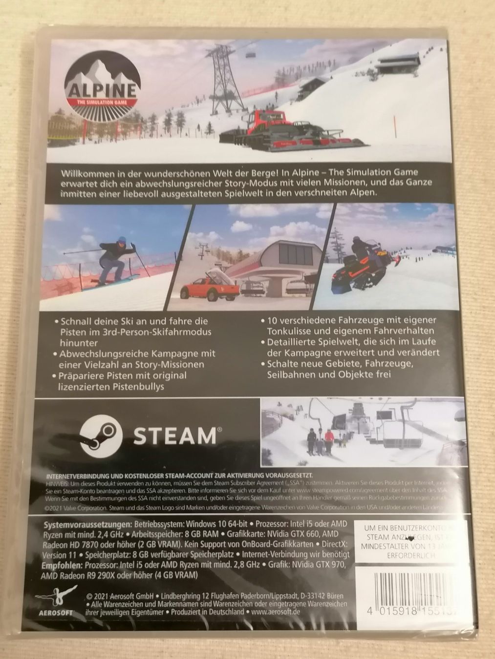 Giochi: PC Spiel - NEU - Alpine The Simulation Game – Nuovo e nell'imballaggio originale da Basel venduto da vintagecollector 1