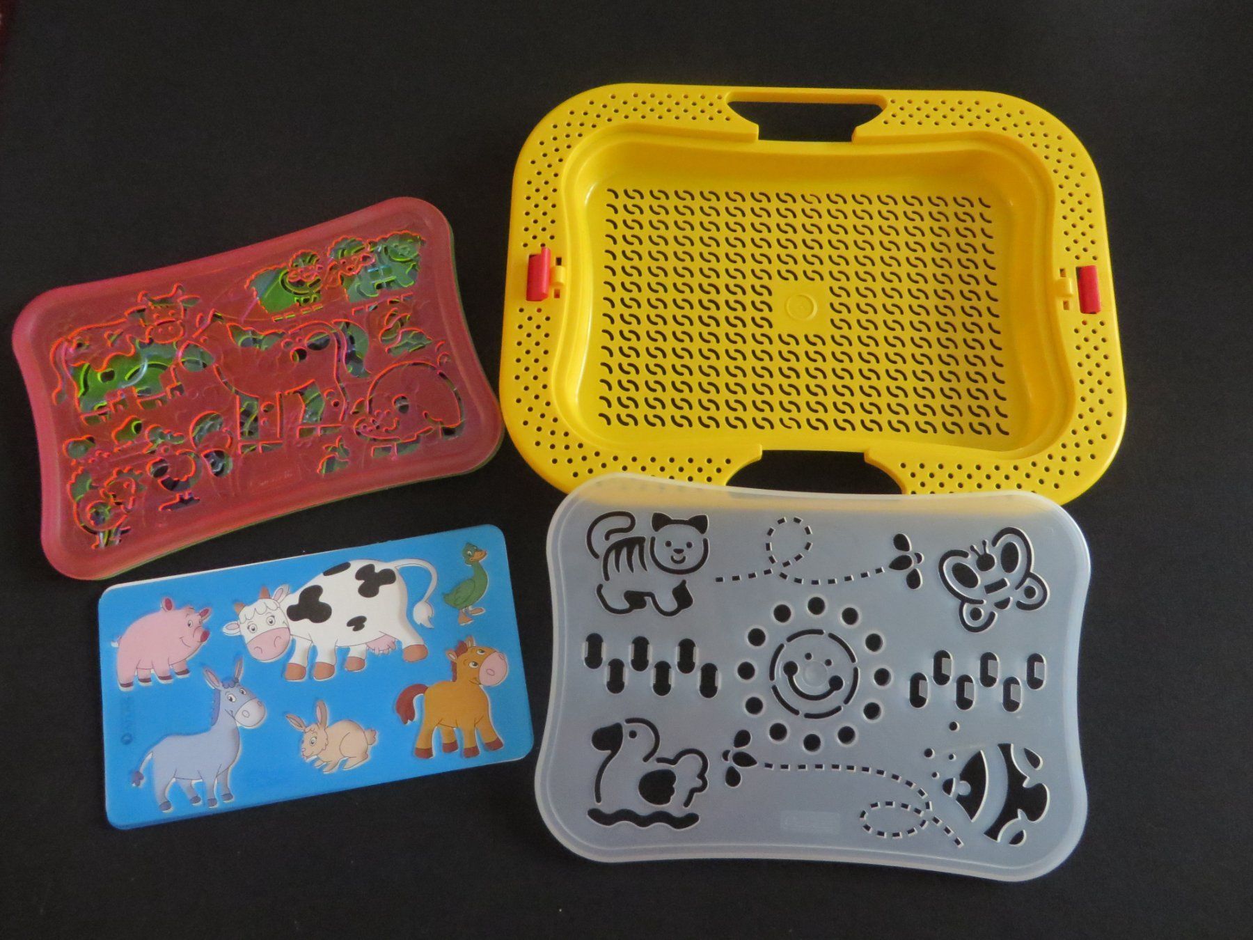 Schablonen: J143-Valise avec 6 pochoirs – Neu (gemäss Beschreibung) aus Sottens von locepa 1