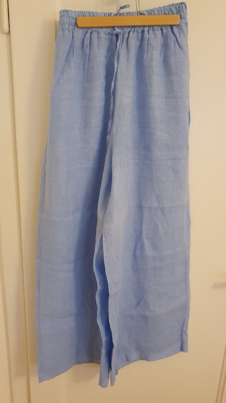 Hosen: hell blaue Leine Sommer Hose – Neu (gemäss Beschreibung) aus Basel von and_xs78