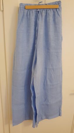 hell blaue Leine Sommer Hose