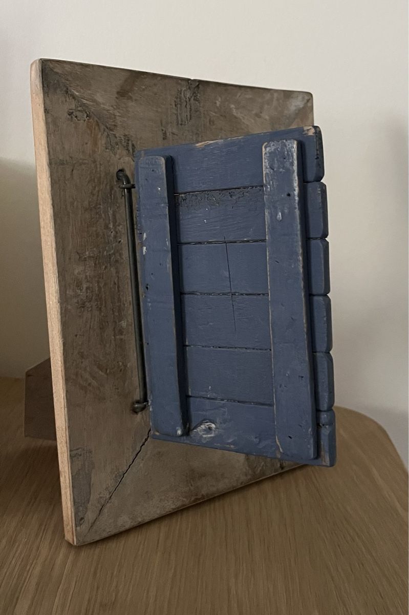 Cornici: Rustikaler Bilderrahmen mit Fensterladen Shabby Chic – Usato da Arboldswil venduto da Sonnenelfe 2
