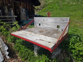 Kleine Traktor- Brücke, Heckschaufel