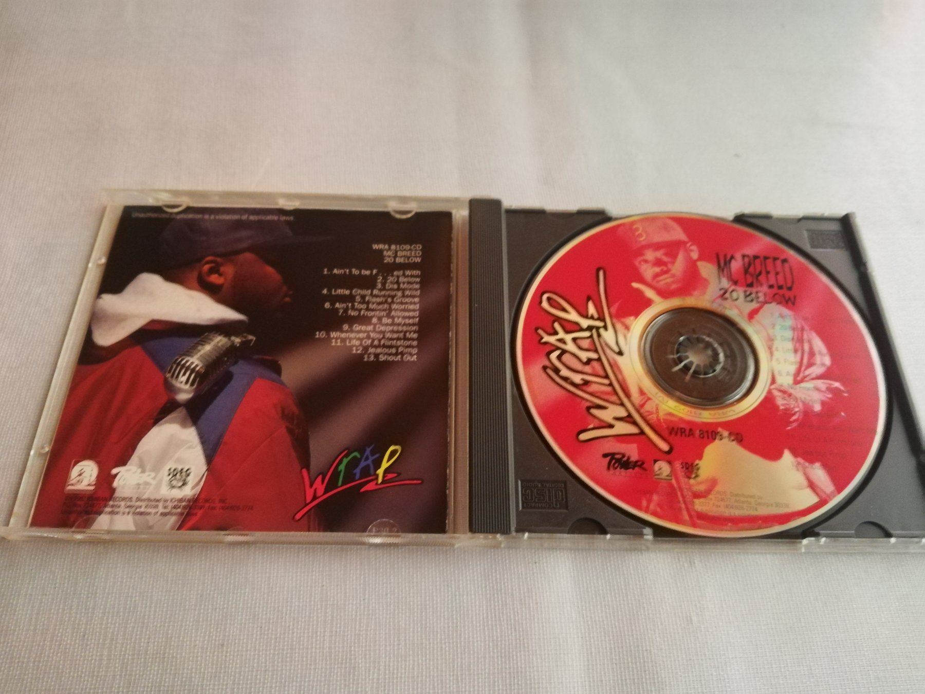 CD: MC BREED - 20 BELOW – Usato da Bern venduto da Vinylsound.ch 2