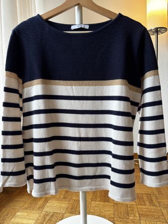Pull marinière demi-saison taille unique