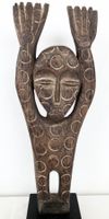 Rarität feine alte Lega Figur Kongo Höhe 28,5 cm