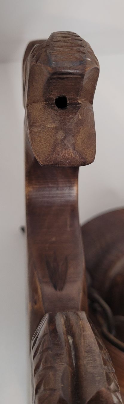 Lampade: Superbe luminaire "coq" sculpté main – Nuovo (secondo la descrizione) da Rocourt venduto da PapyCH 3