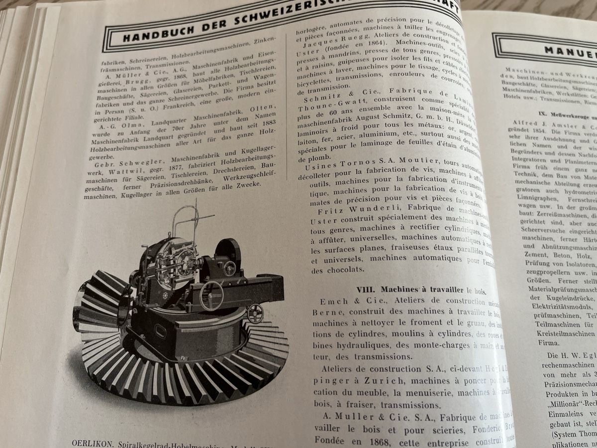 Libri: Handbuch der Schweizerischen Wirtschaft von 1930 – Usato da Romanshorn venduto da Apfelschuss 4