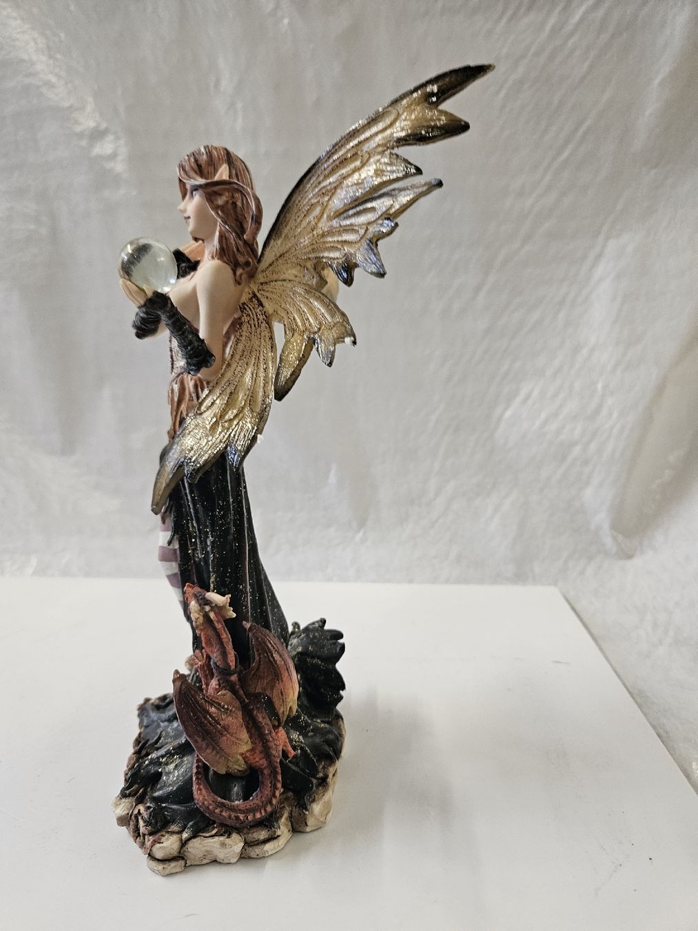 Statuette: Elfe mit Drachen  – Nuovo e nell'imballaggio originale da Dielsdorf venduto da Kenan997 3