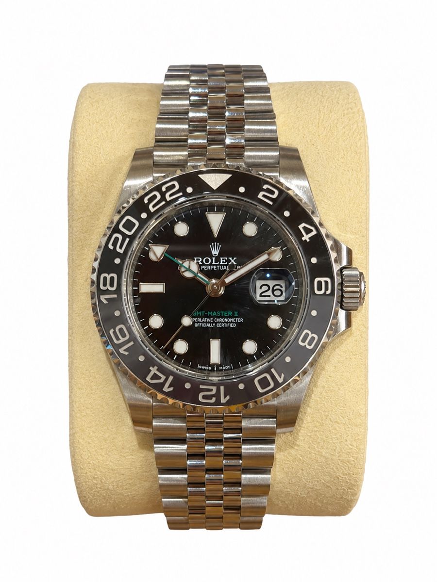 Rolex Uhren: Rolex GMT-Master II  Bruce Wayne – Neu (gemäss Beschreibung) aus Luterbach von SolothurnWatches