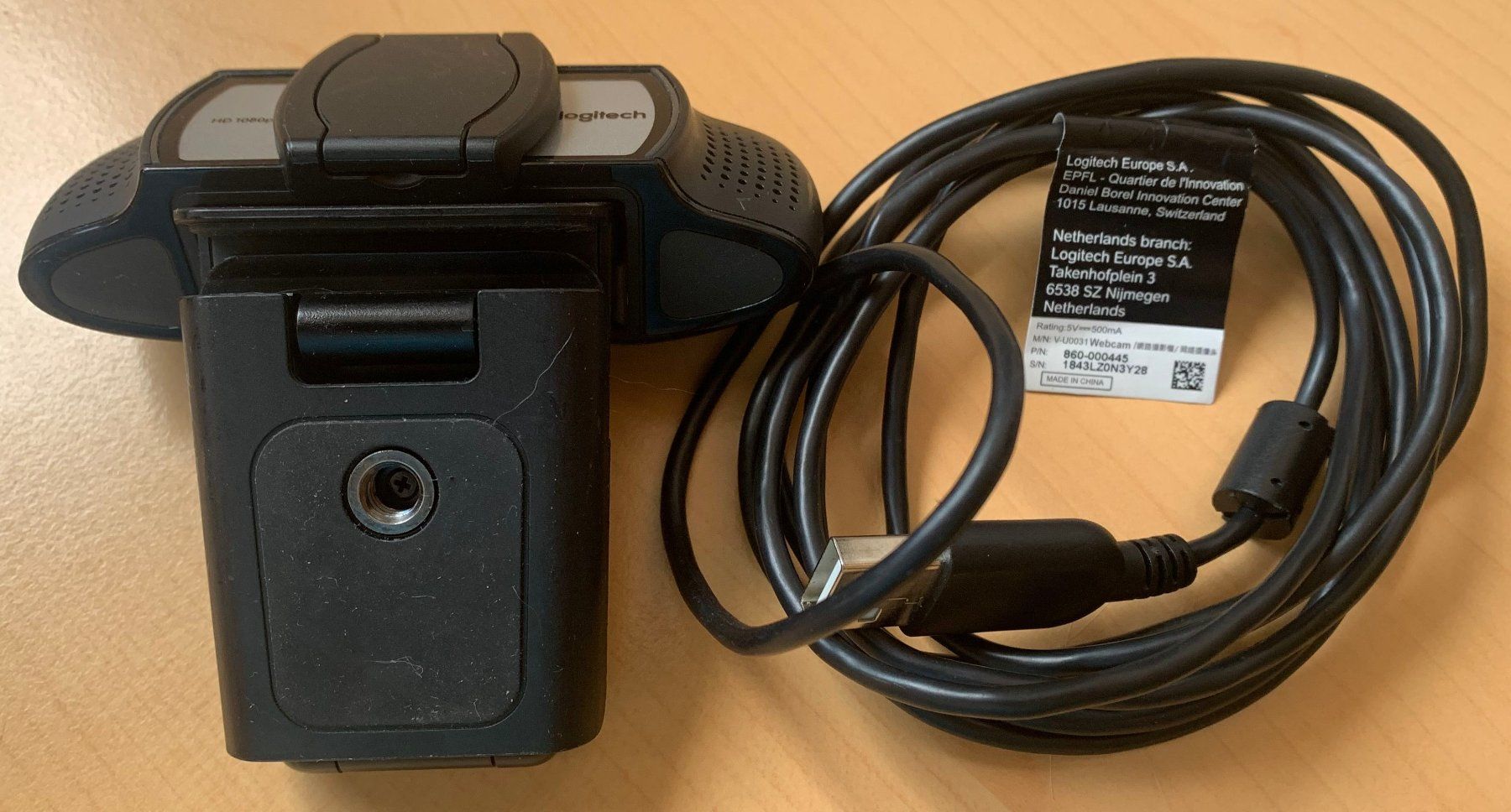 Logitech Webcams: Logitech HD 1080p Webcam C930e - Business Webcam – Gebraucht aus Le Noirmont von  2