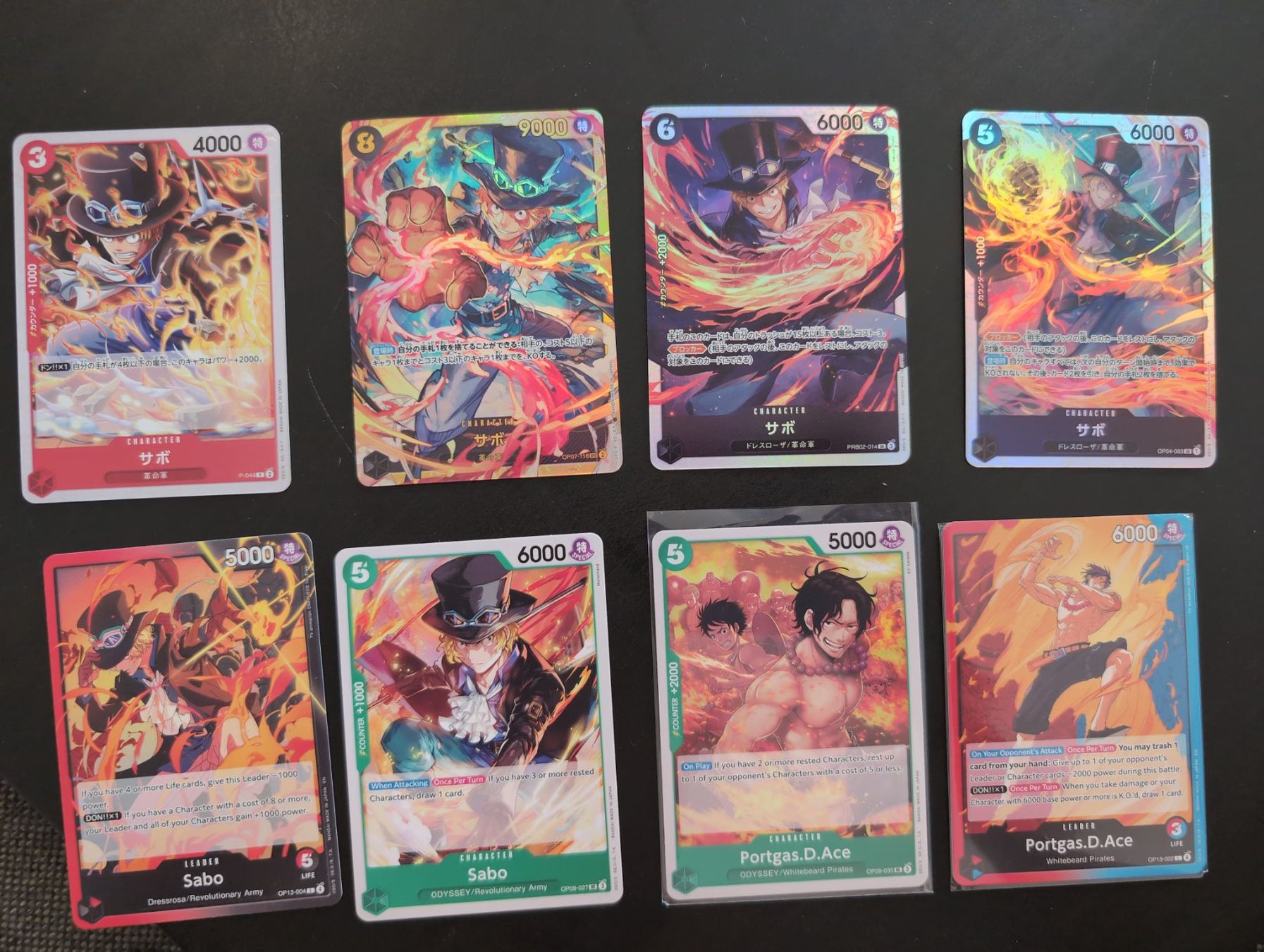 Bandai Carte collezionabili: One Piece Karten TCG, Set Sabo & Ace – Nuovo (secondo la descrizione) da Winterthur venduto da Sushy-Power