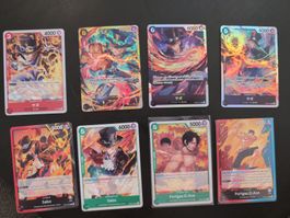 One Piece Karten TCG, Set Sabo & Ace