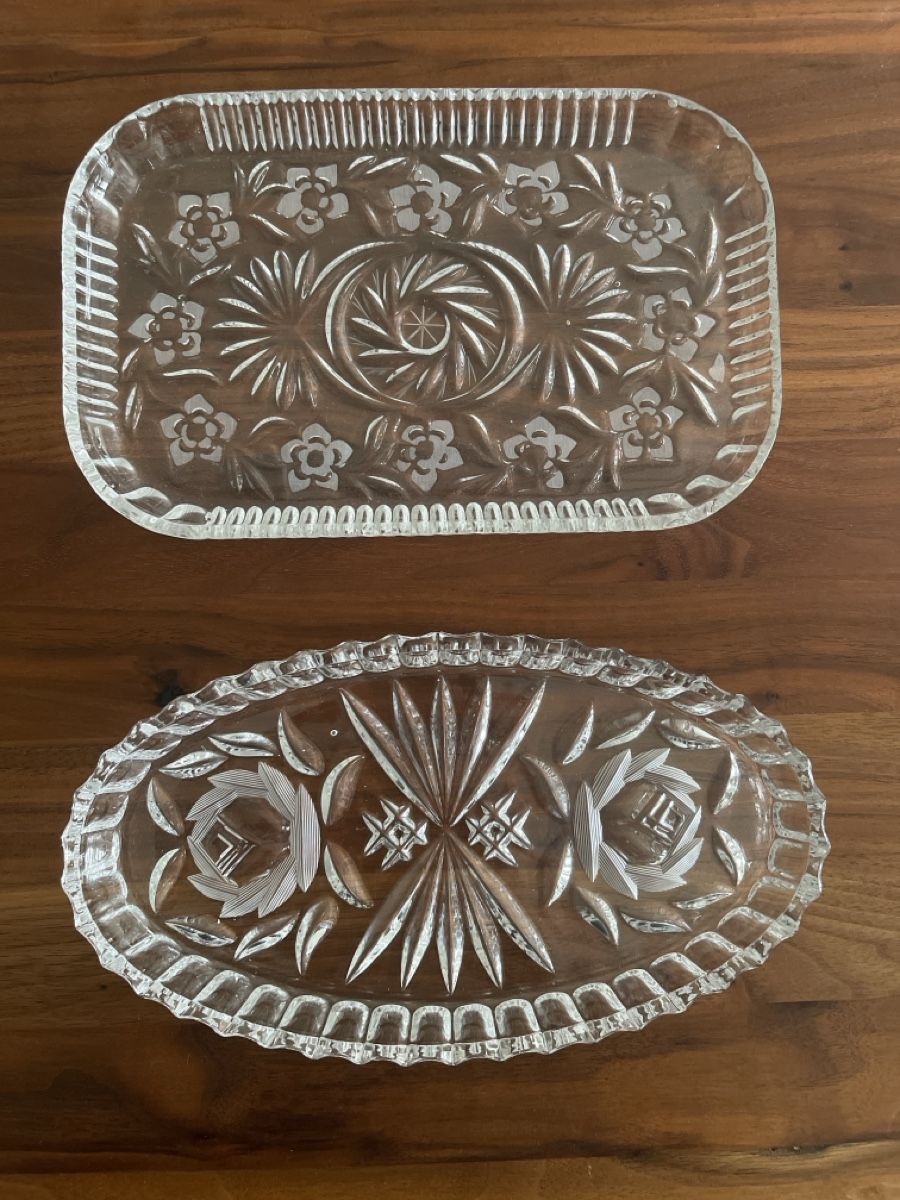 Plateaux: Glas-Schalen Set, Vintage Design – D'occasion à Adliswil par JadrankaR
