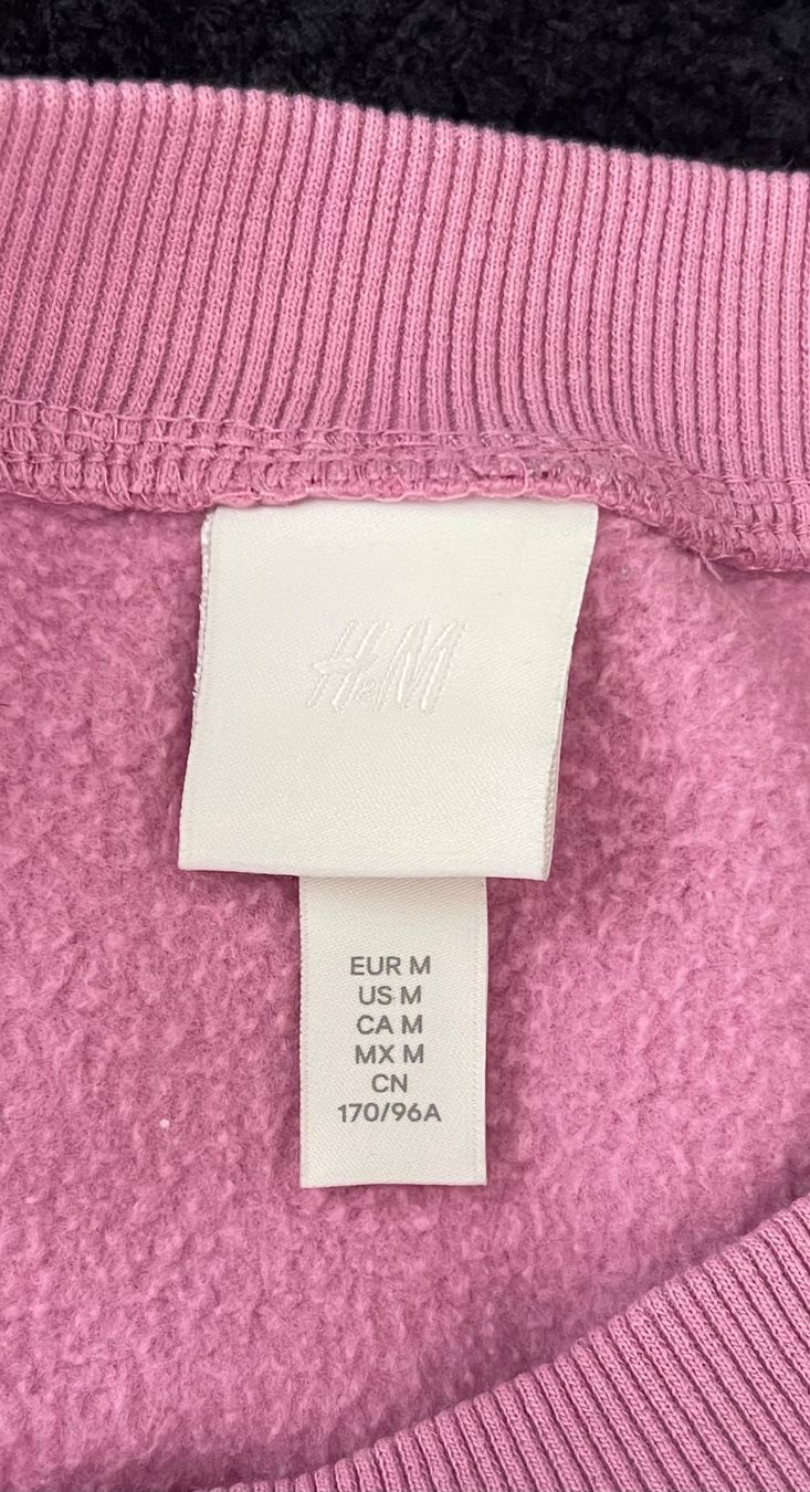 H&M Maglioni & Felpe: Rosa H&M Basic Oversize-Sweatshirt, Gr. M, Top Zustand! – Usato da Wangen b. Olten venduto da VeraHa 2