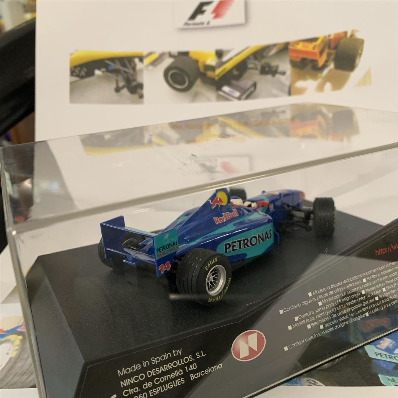 Kit di modellismo & Modellini statici: Ninco  Sauber-Petronas C17 F1 – Nuovo e nell'imballaggio originale da Rümlang venduto da Niro69 8