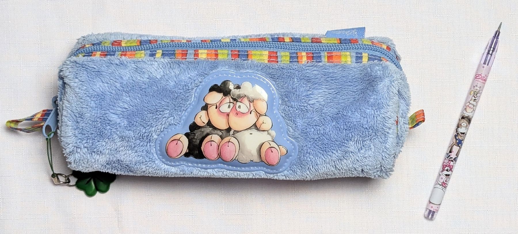 Plumiers: Blauer flauschiger Diddl Stifte Etui  & Diddl Bleistift – Neuf (Voir description) à Wängi par ABIZONE-86