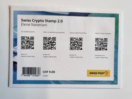 (520) Crypto Stamp 2.0 «Elene Naveriani» ungeöffnet!!