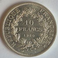 Frankreich 10 Francs 1970 «Hercule» – 900er Silber (R127)
