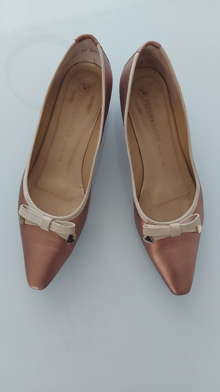 Kaiser Scarpe da donna: Pumps PETER KAISER - Bronze/Rosa - Leder - Gr. 38/39  – Usato da Pfäffikon ZH venduto da siae