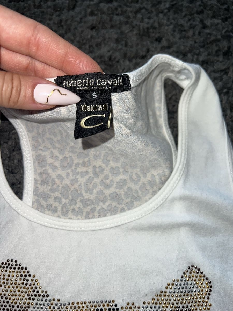 Roberto Cavalli Top: Roberto Cavalli Top, Gr. S 🐆 – Usato da Effretikon venduto da Briga.S. 1