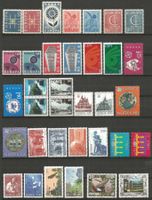 35 Timbres de 1963/87 ( Norvège / Neufs** )