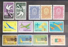 PORTUGAL: Des timbres neufs **/*, 1946–1970, 4 photos